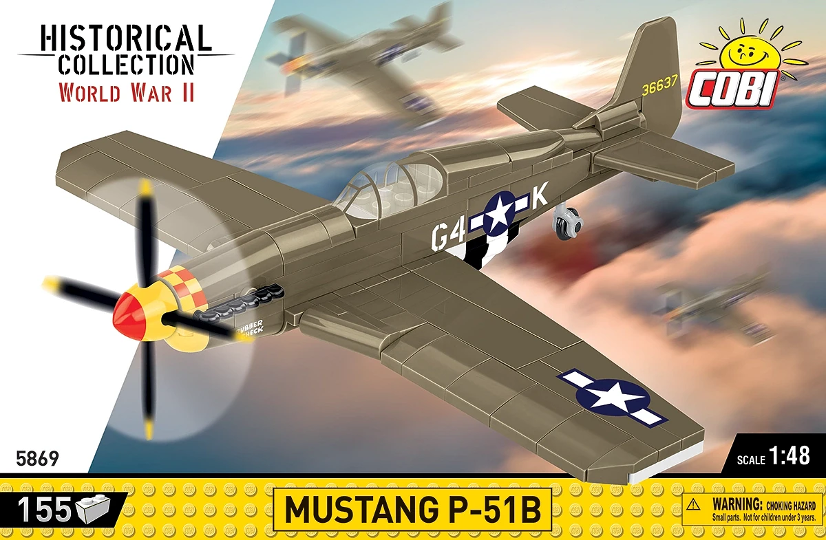 Mustang P-51B (COBI-5869)  Aircraft  cobibricks.com
